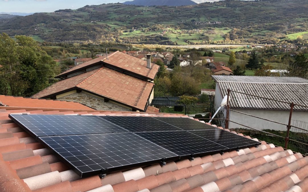Impianto fotovoltaico da 2,16 kWp realizzato a Langhirano