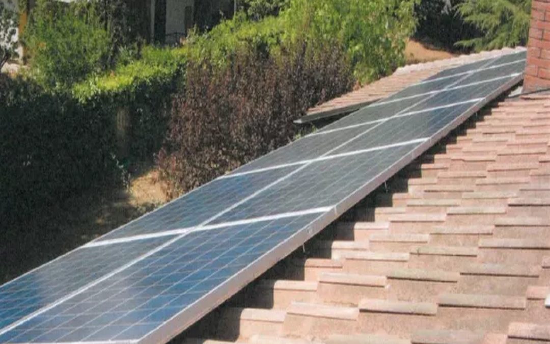 Impianto Fotovoltaico 3 KwP, installato su un tetto a Modena